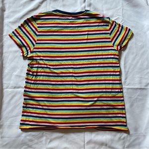 WOMENS LEVI STRIPED COLORFUL CREW